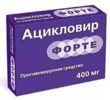 "Acyklovir Forte", 400 mg: návod k obsluze, recenze