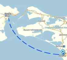 Anapa - Kerch: jak se pohybovat od pevniny na ostrov?