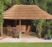 Dřevěný altán - ideální pro chaty nebo venkovského domu