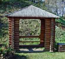 Zahradní nábytek z kulatiny: Stavba