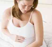 Co když se bolest žaludku během těhotenství?