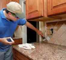 Provádět opravy v kuchyni s rukama