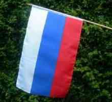 Day Ruský státní vlajka - oslava obrodného trikolory