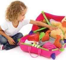 Děti kufr pro dívky - je to dobrý nápad cestovat!