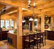Dům tvarovaných dřevěných: názory a principy konstrukce