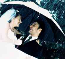 Déšť na svatbě - dobré znamení