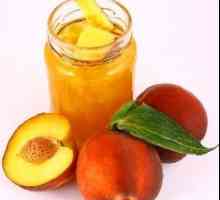 Peach Jam: klasický recept, vanilka a ořech dezert