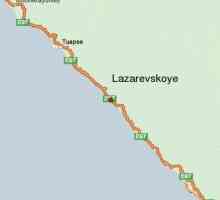 Kde je Lazarevskoye? Černé moře Lazarevskoye