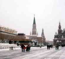 Kam chodit v zimě v Moskvě? Co je to sníh kapitál? Místa a památky města