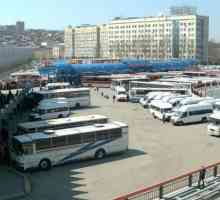 Hlavní autobusové nádraží v Rostov na Donu. Telefon Bus Rostov
