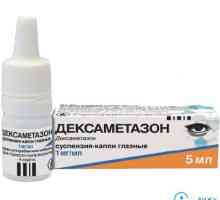 Oční kapky `Deksametazon`: návod k použití
