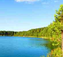 Blue Lake, Chernihiv region. Zbytek na Ukrajině