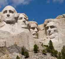 Mount Rushmore. Prezidenti na Mount Rushmore