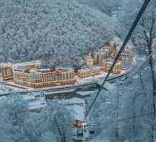 Lyžařské středisko „Rosa Khutor“: recenze bruslení a hotely