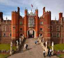 Hampton Court (Hampton Court). Palác a park soubor v Londýně