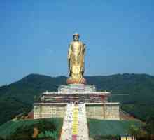 Chrám buddha jarní - symbol úcty k čínského lidu do dědictví buddhismu