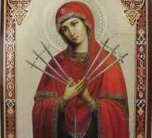 Ikona „Sedm Arrows kmotra“ - symbol křesťanské klidu a míru