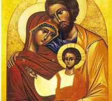 Ikona „svatá rodina“ - jedna z nejkontroverznějších svatyně křesťanství