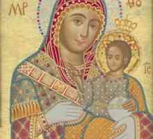 Ikona Panny Marie z Betléma. Pravoslavné ikony. ikony svatí