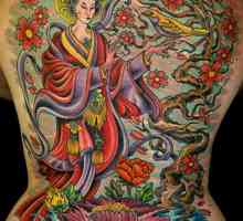 Japonské tetování. Secrets přitažlivost, základní hodnoty