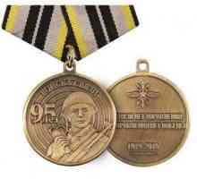 Jubilejní medaili „za 95 let komunikačních vojsk“, „95 let…