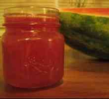 Jak se připravit džem z melounu buničiny, kůry a šťávy?