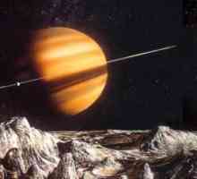 Как нарисовать планеты? Изображение сатурна на фоне звездного неба и лунного пейзажа
