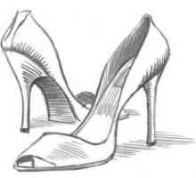 Как нарисовать туфли классической модели на каблуках? Очень просто! Попробуйте!