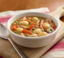 Jak udělat knedlíky na polévku z mouky, brambory a dýně