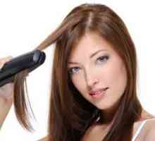Jak narovnat železa pravé vlasy?