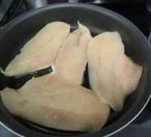Co je kalorické vařené kuřecí prsa