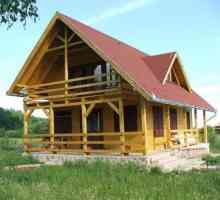 Dřevěný rám dům: klady a zápory. roubených domů Stavební technologie