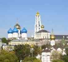 Lavra v Sergiev Posad. Největší pravoslavný mužský klášter stavropegie