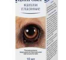 Medicine „tsiprovet“ - oční kapky pro psy a kočky