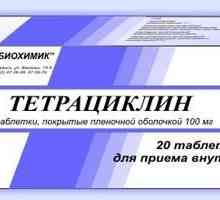 Medicine "tetracyklin" (tablety). instrukce