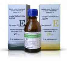 Medicine „tokoferol acetát“ - vitamin E pro podporu tělu