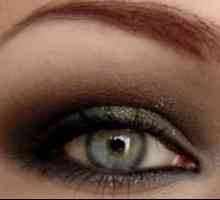 Zakouřený make-up pro různé barvy očí