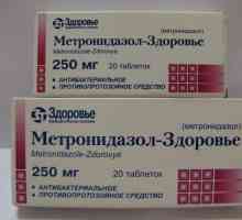 „Metronidazol“ drozd: instrukce, efektivita