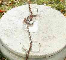 Instalace septiku betonových kroužků s rukama: Režim