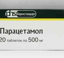 "Paracetamol" bolesti hlavy. "Paracetamol" (tablety): Pokyny