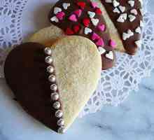 Day Cookies Valentýna. recepty