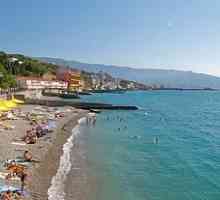 Beach Jalta: fotografie a recenze. Massandra pláž