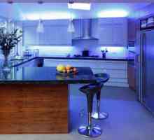 Osvětlení pracovní plochy v kuchyni. Kuchyňské: LED světla