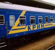 Vlak na Krymu. Vlaky z Ukrajiny na Krymu. St. Petersburg - Krym: vlak