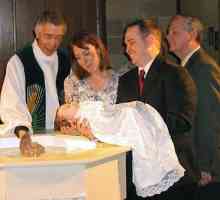 Ručníky křtu - symbol čistoty a sinlessness