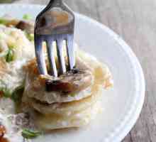 Krok za krokem recept na houby s bramborami v multivarka „Redmond“