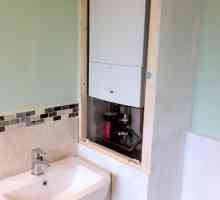 Správné uspořádání potrubí v koupelně instalovat kotel na ohřívání vody