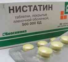 Lék "nystatin" (tablety). instrukce
