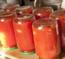 Jednoduchý recept na rajčat ve vlastní šťávě bez sterilizace
