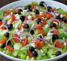 Jednoduché saláty každý den: tři různé recepty jídel
